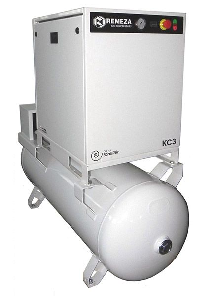 Безмасляный спиральный компрессор REMEZA КС5-10-500Т
